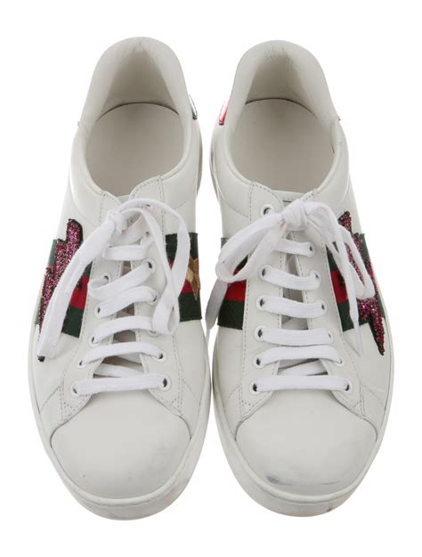 gucci hoge suede sneakers heren|Gucci embroidered sneakers.